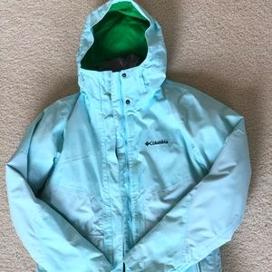 Columbia jacket for outdoor snow suit